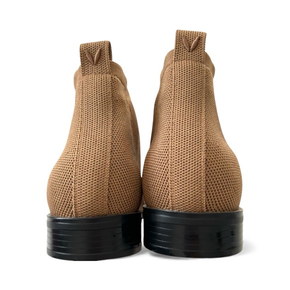 VIVAIA Water-Repellent Square-Toe Ankle Boots Neutral Tan, Modern EU/39 US/8 - Picture 11 of 14